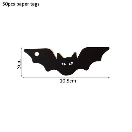 イベント・ハロウィングッズ｜ハロウィン用ギフトタグ50枚セット