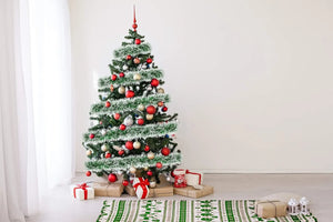 イベント・クリスマス装飾｜メタリックストリーマー 緑 2m