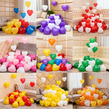 ハート型ラテックスバルーン 10/20/50個セット