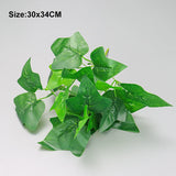 人工植物・ヤシの葉・背景・アクセサリー