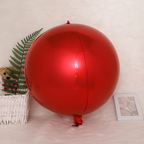 イベント・クリスマス装飾｜4Dホログラフィックラウンドバルーン