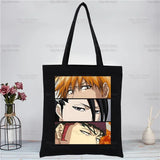 |ノベルティ用品  | BLEACH トートバッグ ブラック | 34x40c