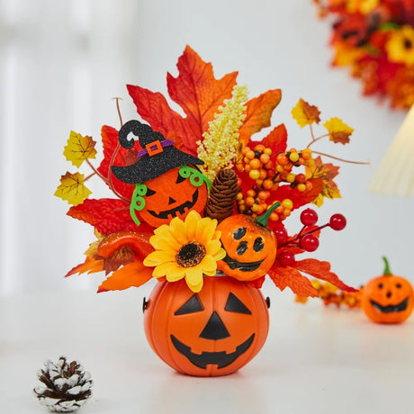 【イベント・ハロウィングッズ】パンプキン デコレーションセット