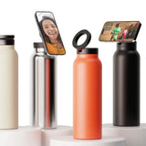 |イベント・ノベルティ用品 | スマホォルダー付き断熱ステンレスボトル | 700ml