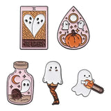 イベント・ハロウィングッズ｜ゴシックエナメルピンブローチ