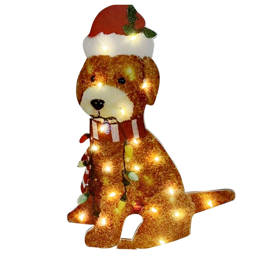 イベント・クリスマス装飾｜LEDアクリルプレート型イルミネーション