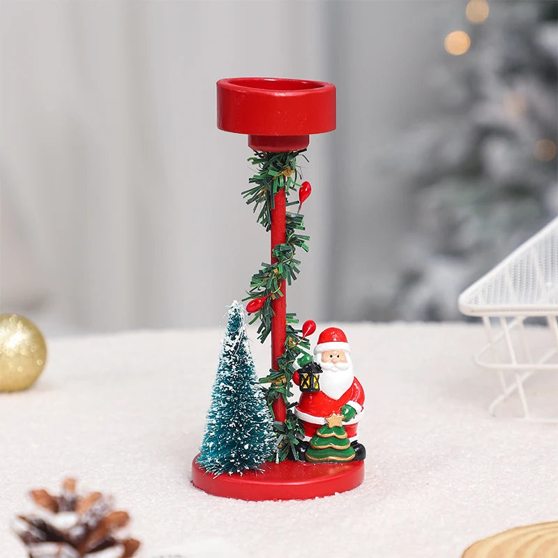 冬 架空の町 クリスマス キャンドルホルダー クリスマスキャンドルホルダー インテリアデコレーション｜誉PRINTING