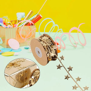 スターリボントリム 10m ゴールド 幅2.5cm