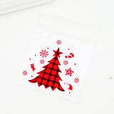 イベント・クリスマス装飾｜クリスマス柄ギフトバッグセット(100個入)
