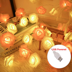 RGBローズフラワーLEDライト 1.5m〜10m