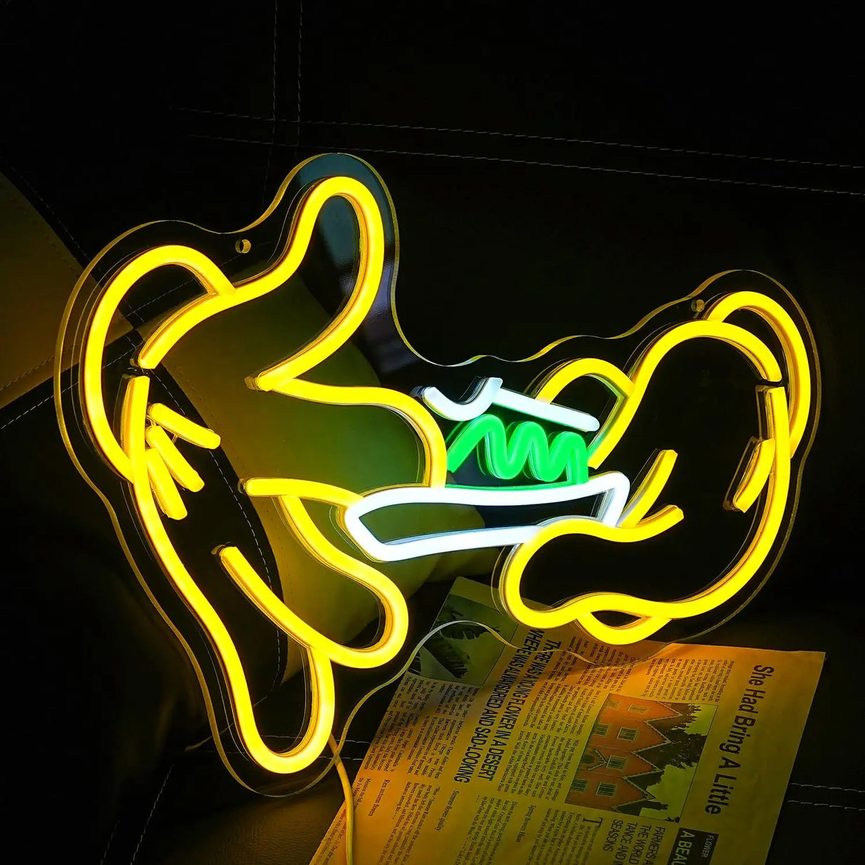 ハンドモチーフ LEDネオンサイン（ネオン看板）