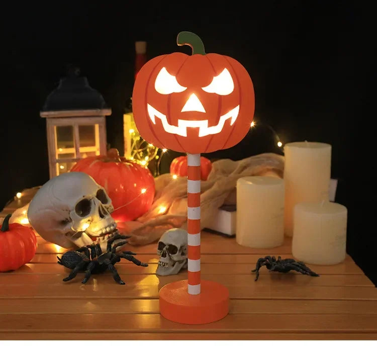 イベント・ハロウィングッズ｜ナイトライト 防水LED パンプキン