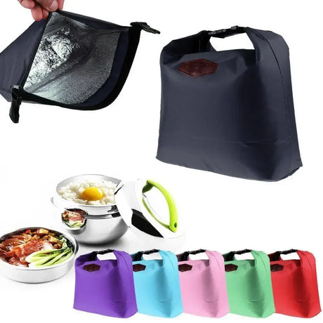 |ノベルティ用品 | 断熱 布製ランチバッグ | 21 x 7.5 x 25c
