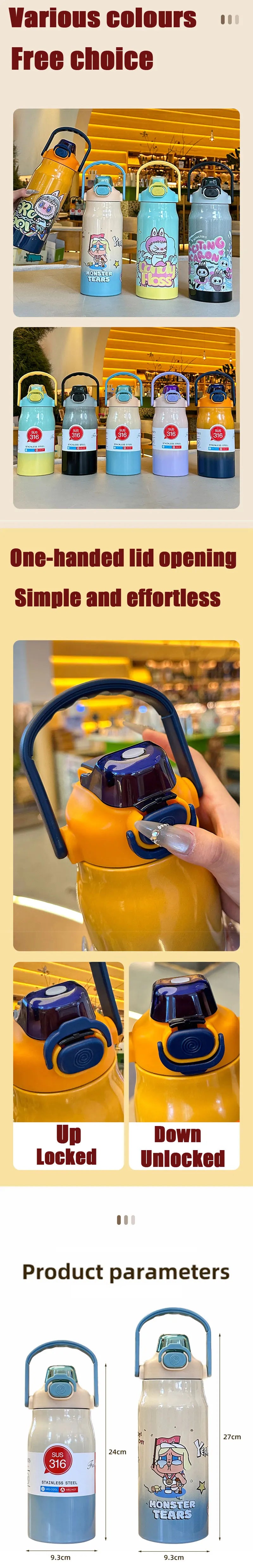 |イベント・ノベルティ用品 | 大容量ステンレス製ポータブル魔法瓶 | 1200ml
