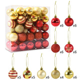 イベント・クリスマス装飾｜クリスマスボール50個セット 吊り下げオーナメント