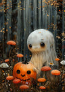 イベント・ハロウィングッズ｜ゴシックキャンバス壁装飾ポスター
