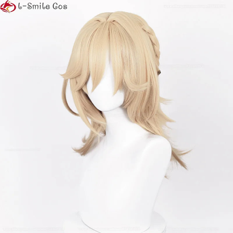 イベント・ハロウィングッズ｜耐熱コスプレ用 金髪ウィッグセット (50cm)