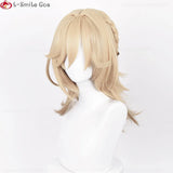 イベント・ハロウィングッズ｜耐熱コスプレ用 金髪ウィッグセット (50cm)