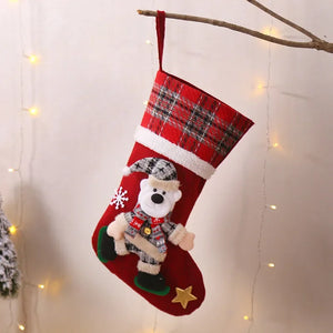 イベント・クリスマス装飾｜クリスマスブーツ型ギフトバッグ