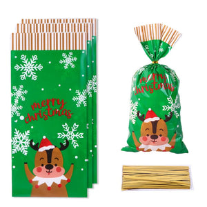 イベント・クリスマス装飾｜キャンディバッグ50個セット