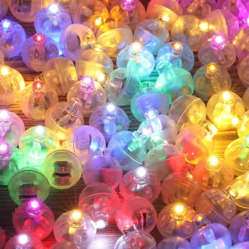 イベント・ハロウィン装飾｜ミニLEDボールランプ(10pcs～100pcs)