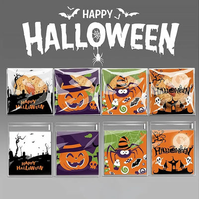 【イベント・ハロウィングッズ】ハロウィンクッキーバッグ100個セット｜誉PRINTING