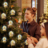 イベント・クリスマス装飾｜イエロークリスタルアクリルツリーオーナメント