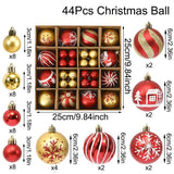 イベント・クリスマス装飾｜ボールオーナメント48個セット