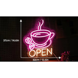 コーヒーカップLEDネオンサイン（ネオン看板）