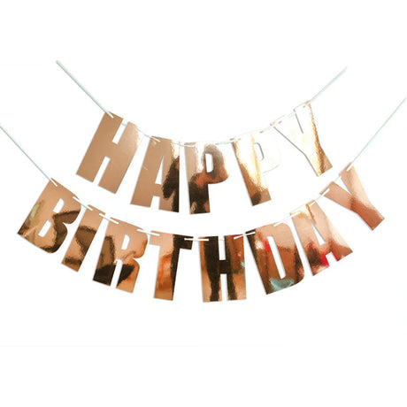 【パーティー用装飾】誕生日用バナー
