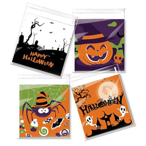 イベント・ハロウィングッズ｜ハロウィンクッキーバッグ100個セット