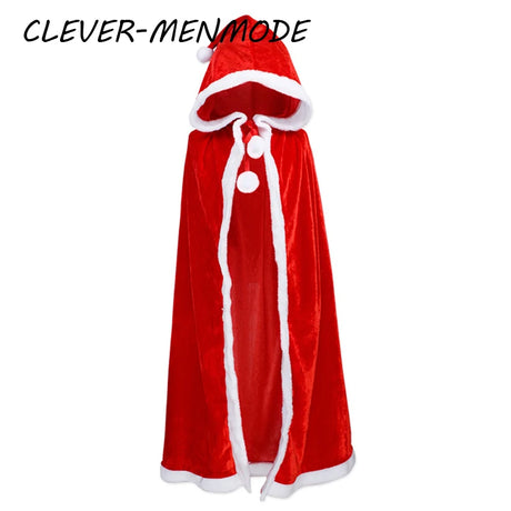 イベント・クリスマスグッズ｜クリスマス フード付きマントセット(丈120/150)
