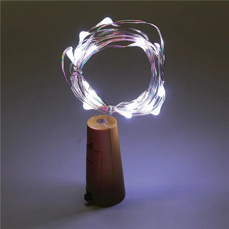【イベント・クリスマス装飾】LEDストリングライト ワインボトル用(2M)