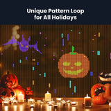 イベント・クリスマス装飾｜ Bluetoothスマートカーテンライト(幅2m)