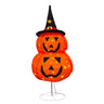 イベント・ハロウィングッズ｜LED付き折りたたみパンプキン飾り