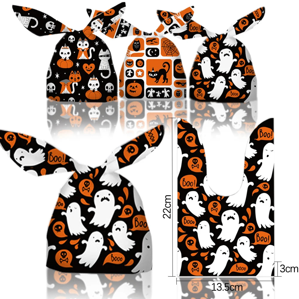 イベント・ハロウィングッズ｜ギフトバッグ 50個セット キャンディ用