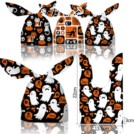 イベント・ハロウィングッズ｜ギフトバッグ 50個セット キャンディ用