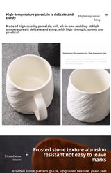 |イベント・ノベルティ用品 |電子レンジ対応セラミックマグカップ 黒白| 550ml