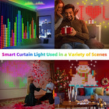 イベント・クリスマス装飾｜Bluetooth対応スマートカーテンライト(幅3M)