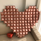 ハート型バルーン バレンタインデー装飾