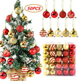 イベント・クリスマス装飾｜クリスマスボール50個セット 吊り下げオーナメント