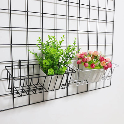 【DIY】アイアンワイヤー吊り壁収納バスケット
