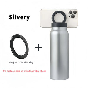 |イベント・ノベルティ用品 | スマホォルダー付き断熱ステンレスボトル | 700ml