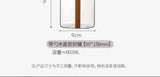 |イベント・ノベルティ用品 | ガラスシールと木製蓋付き保存瓶 | 400ml/600ml/900ml