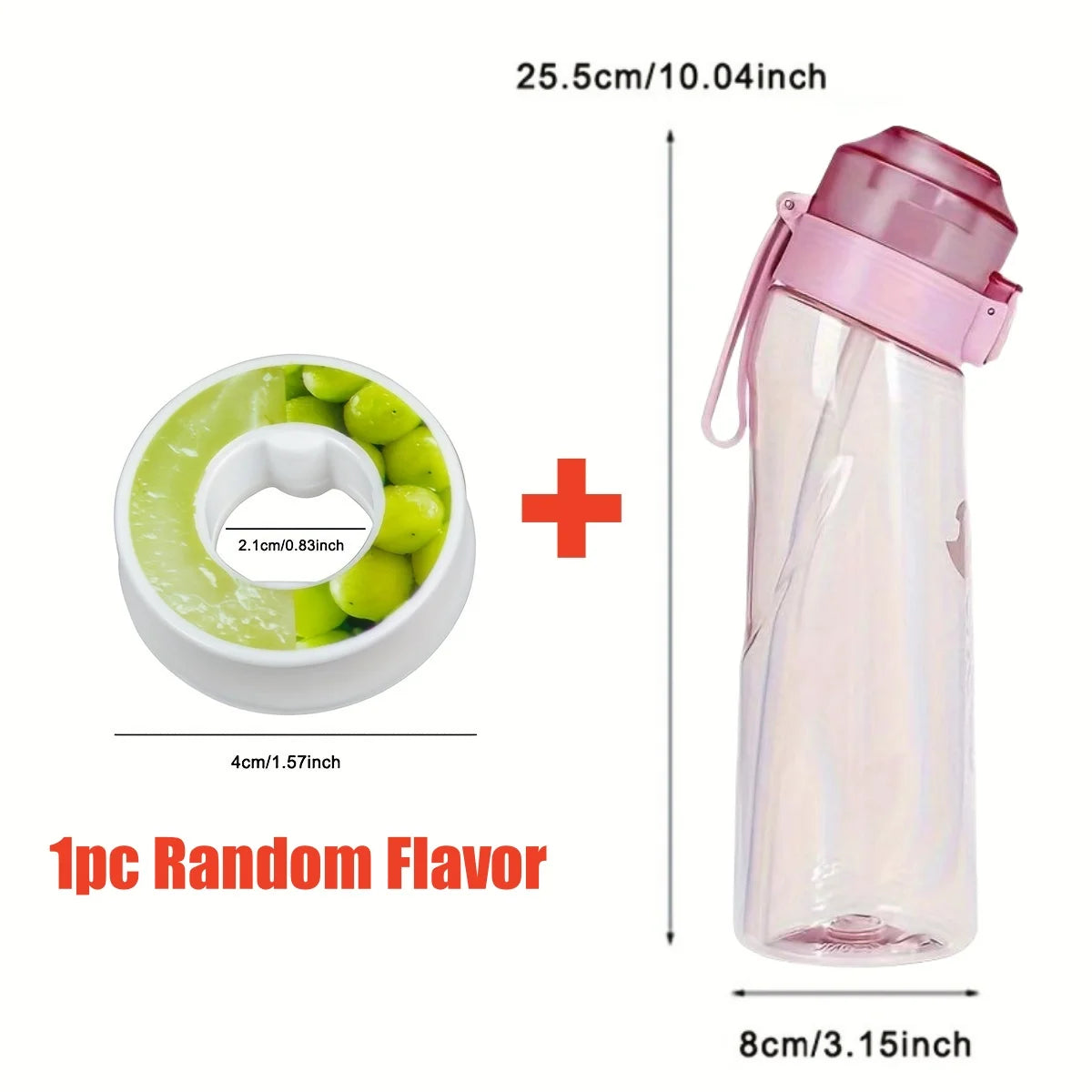 |イベント・ノベルティ用品 | 7種フレーバー付きスポーツウォーターボトル | 650ml