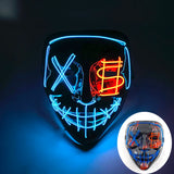 イベント・ハロウィングッズ｜LED光る！仮面マスク(フリーサイズ)