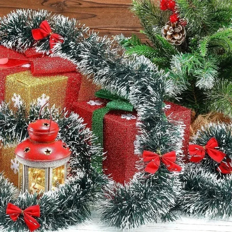 イベント・クリスマス装飾｜リボンガーランド