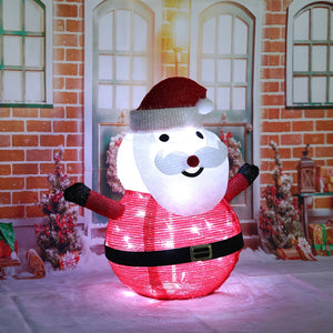 イベント・クリスマス装飾｜LED折りたたみ式デコレーションライト(約60c)