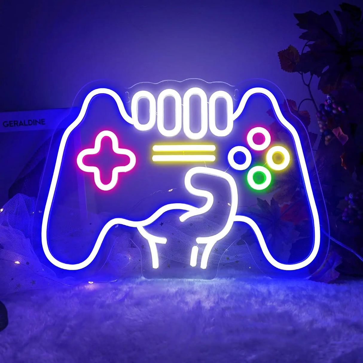 GAMER／GAMING ZONE／GAME TIME　LEDネオンサイン