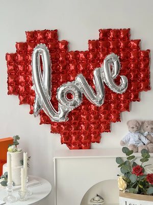 ハート型バルーン バレンタインデー装飾